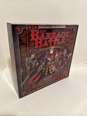 Barrage Battle Board Game Strategy MK Games 2016 Complete