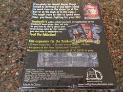 Zombies!!! Set of 5 Expansions Mall Walkers Ashes Feeling the Addition Brand New