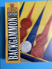 Backgammon Classic Edition Board Game Vintage USA Made Set Grand Rapids Mi