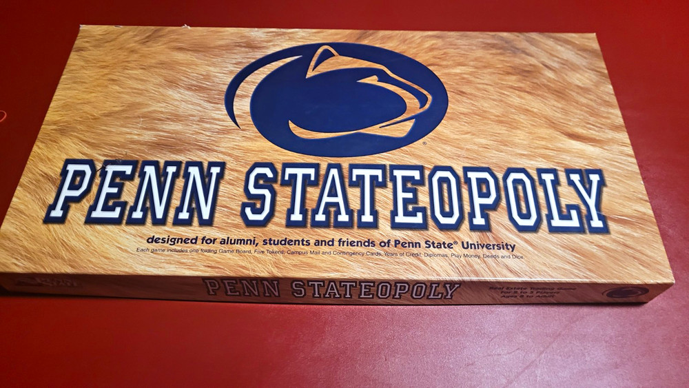 Late for the Sky Penn Stateopoly Board Game Complete 2-6 Players Ages 8+ 2007