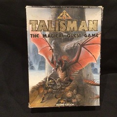 Vintage Games Workshop Talisman 2nd Edition Board Game 100% COMPLETE & EXC!