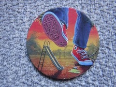 Pogs GOOSEBUMPS lot 1995 Parachute Press Vintage (3 Cheerios pogs)