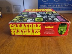 Creature Features Board Game of Horror – Movie Monsters Frankenstein (Complete)