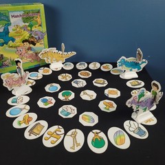 DRAGON TALES Matching Game vintage 2000 Milton Bradley missing instructions