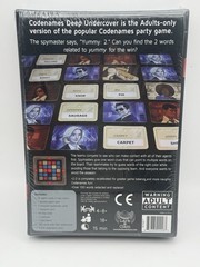 Codenames Deep Undercover 2.0 NIP Adult Content Party Board Game New & Sealed