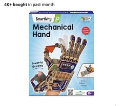 Smartivity DIY Robotic Mechanical Hand STEM Toy for Kids 8-14 Years