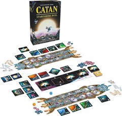 CATAN: Starfarers Duel Board Game – Two Player Space Adventure!