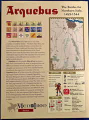 Arquebus: The Battles for Northern Italy, 1495-1544 (GMT Games)