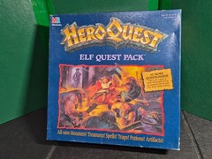 HeroQuest 1992 Quest Pack for the Elf Expansion Pack Complete Un Punched