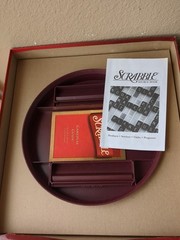 Milton Bradley 4034 Scrabble Deluxe Edition Board Game