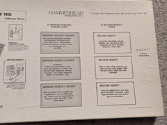 Public Assistance Board Game (1980) Nearly Complete w/ Manual