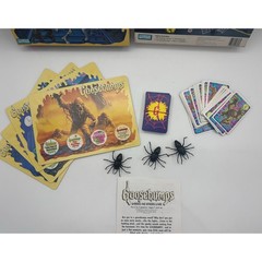 1995 Goosebumps Shrieks And Spiders Game Board Game Parker Brothers