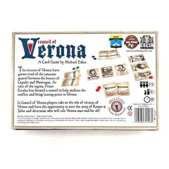Romeo & Juliet Council Of Verona Card Game Michael Eskue Second Edition TableTop