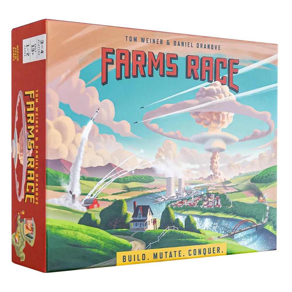 Farms Race Standard Edition – Strategy Board Game for Adults and Family, 2–4
