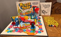 VINTAGE Mouse Trap Family Board Game 1999 Milton Bradley 100% COMPLETE!