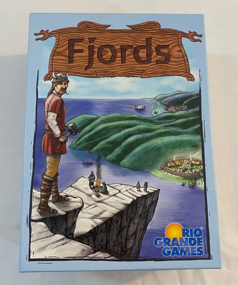Fjords Strategy Tile Board Game Rio Grande Games