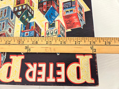 1950s Peter Piper’s Playtown Buildable Cardboard Town,COMPLETE VINTAGE,EXCELLENT