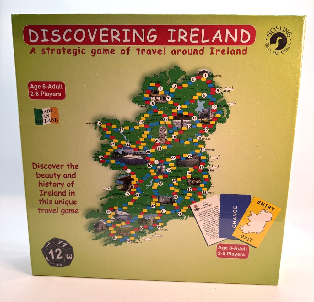 Discovering Ireland Strategic Game Of Travel | Board Game | NEW SEALED