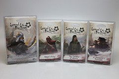 Legend of the Five Rings The Card Game: Lot of 9 Dynasty & 1 Clan Pack