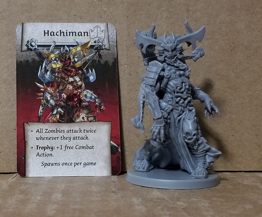 Zombicide White Death HACHIMAN Abomination Kickstarter Exclusive Promo