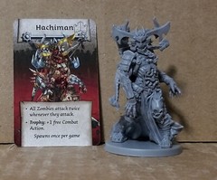 Zombicide White Death HACHIMAN Abomination Kickstarter Exclusive Promo