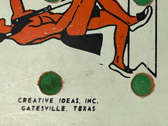 Vintage Creative Ideas Inc. WA HOO Marble Board Game, BOARD ONLY, Gatesville TX