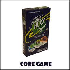 Mission to Planet Hexx Board Game – Core Game Kickstarter Version 2.0