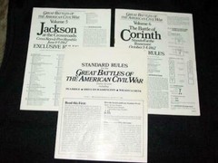 SPI : Jackson at the Crossroads + Battle of Corinth – GBACW Vol. 5+6 (PUNCHED)