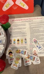 1981 Parker Brothers Strawberry Shortcake Berry-Go-Round Carousel Game, Complete