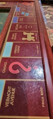 Monopoly Luxury Edition Wood Game Board 1991-Please Read Description