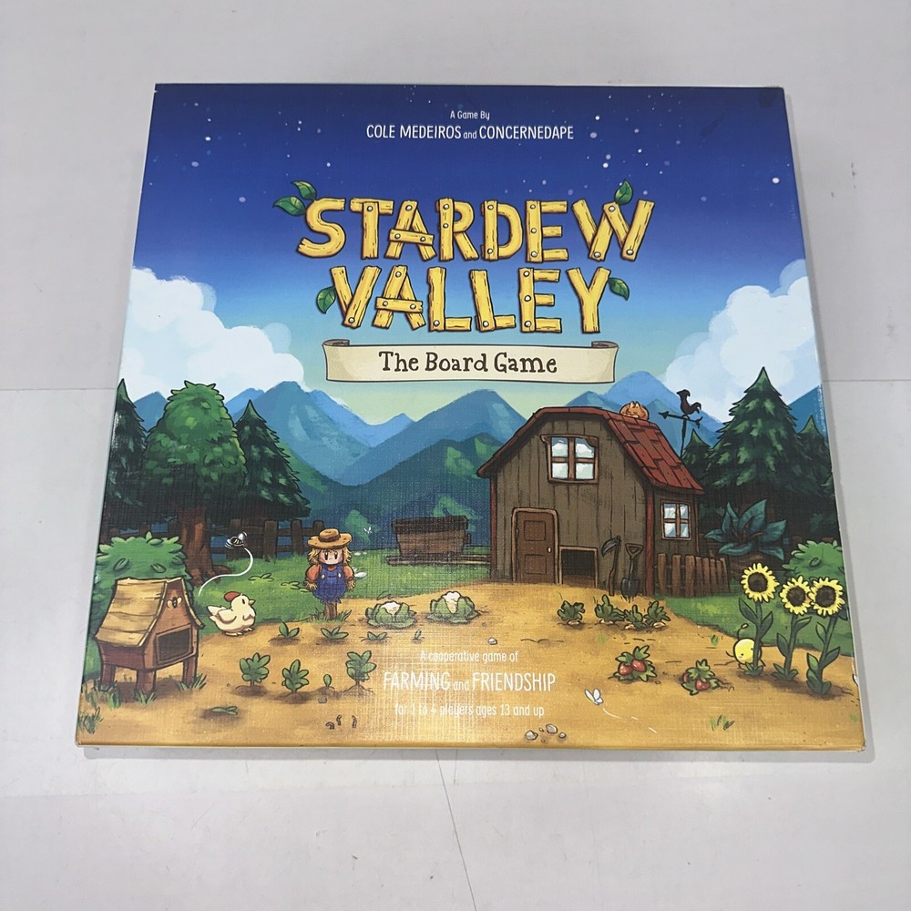 Stardew Valley: The Board Game – 1 to 4 Players [USED – COMPLETE] Ages 13+