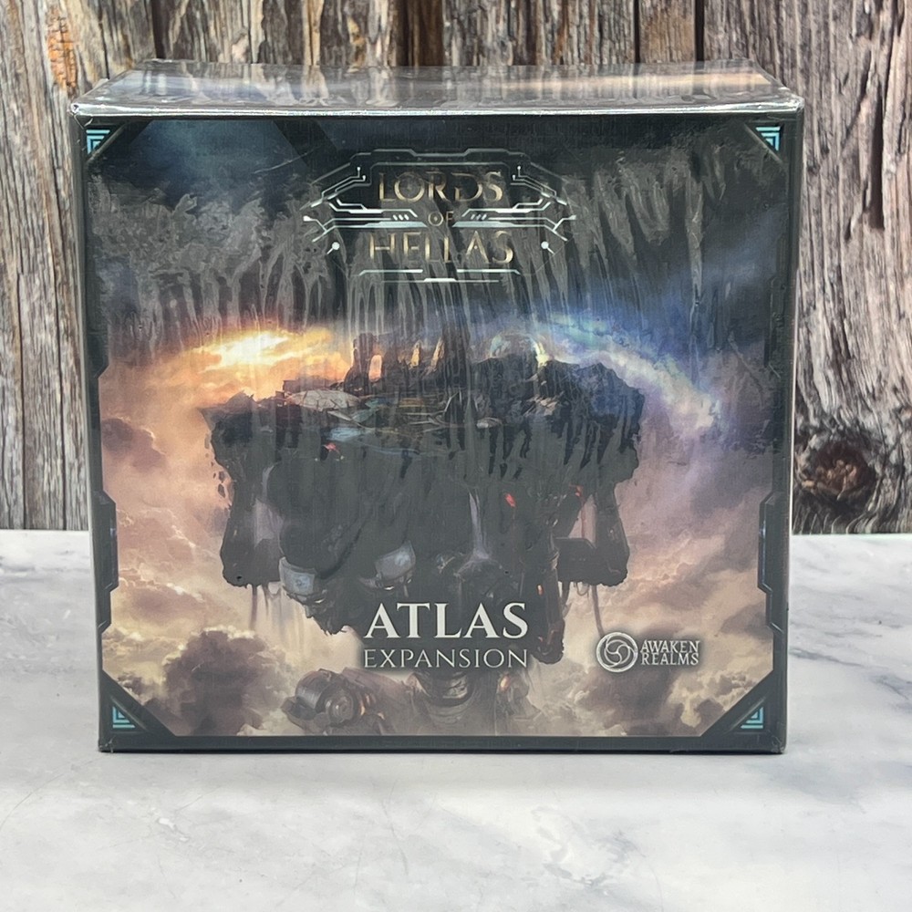 Lords of Hellas Atlas Expansion Board Game Awaken Realms 2018 New Sealed English