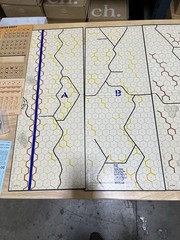The Arab-Israeli Wars Board Game By Avalon Hill. Complete & Mostly Unpunched.