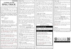 SPEC/TRICK 3-5 players 20-30 minutes Trick Taking Card Board Game Used Japan