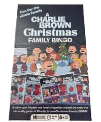Charlie Brown Christmas Family Bingo Peanuts 2-18 player 8+ Years FREE Shipping
