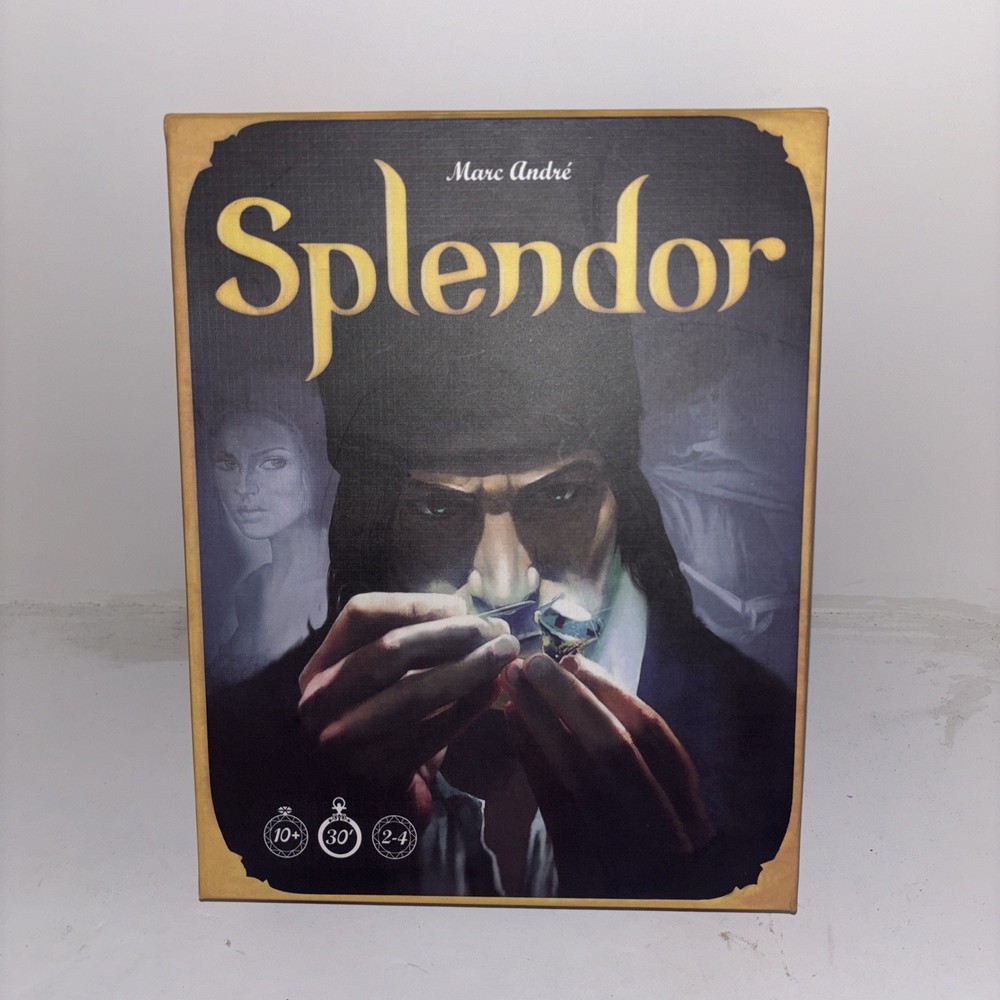 Splendor Strategy Board Game by Marc Andre 2-4 Players Space Cowboys Complete