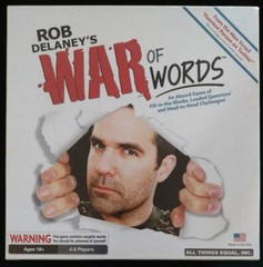 NIB Rob Delaney’s War of Words (2013) Factory Sealed Adult Themed