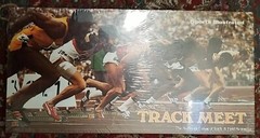 Sports Illustrated TRACK MEET Track & Field Board Game 1973 Sealed In Box!