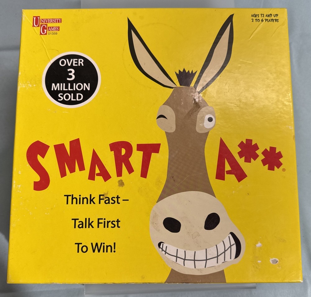 SMART ASS TRIVIA BOARD GAME – 2019 EDITION