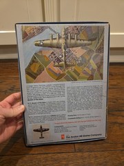 B-17 Queen Of The Skies Solitaire Board Game Avalon Hill Vintage 1983 WWII