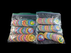 x180 The Simpsons Pogs 1994 Skybox Skycaps Lot Mixed Lot Duplicates POG