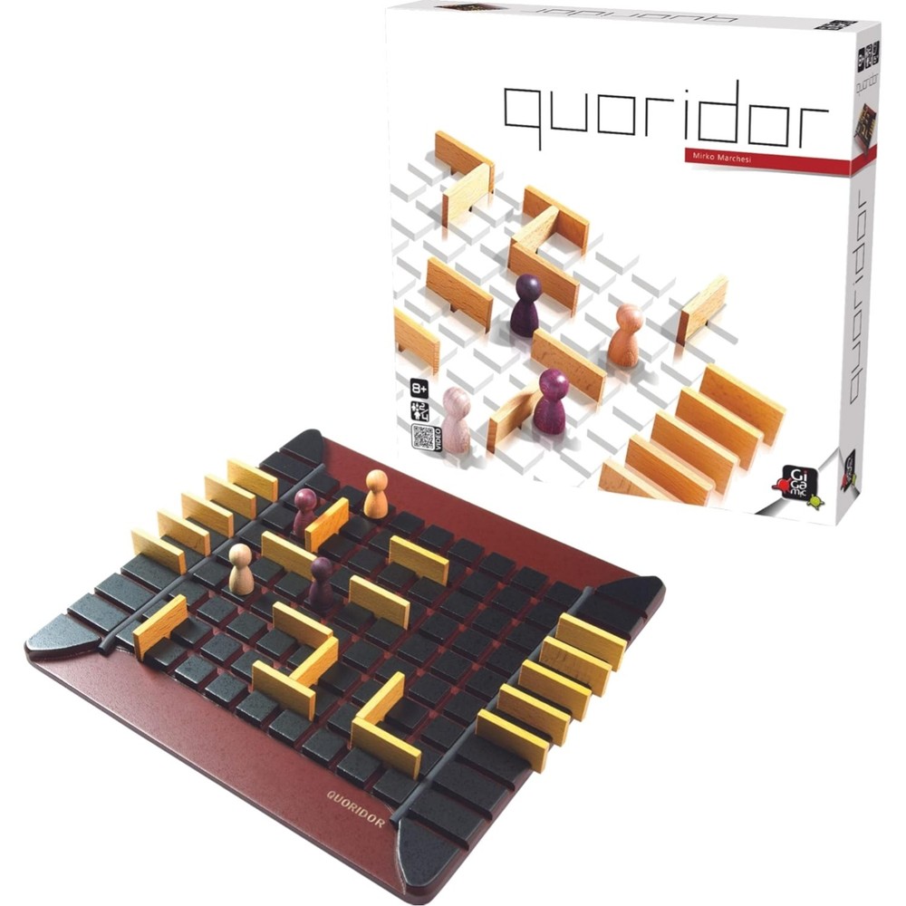 Quoridor: Beautiful Wooden Game for Ages 8+ | Perfect for Game Nights and Gifts