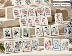 TRACH/BACH Inspired American Mahjong Tiles