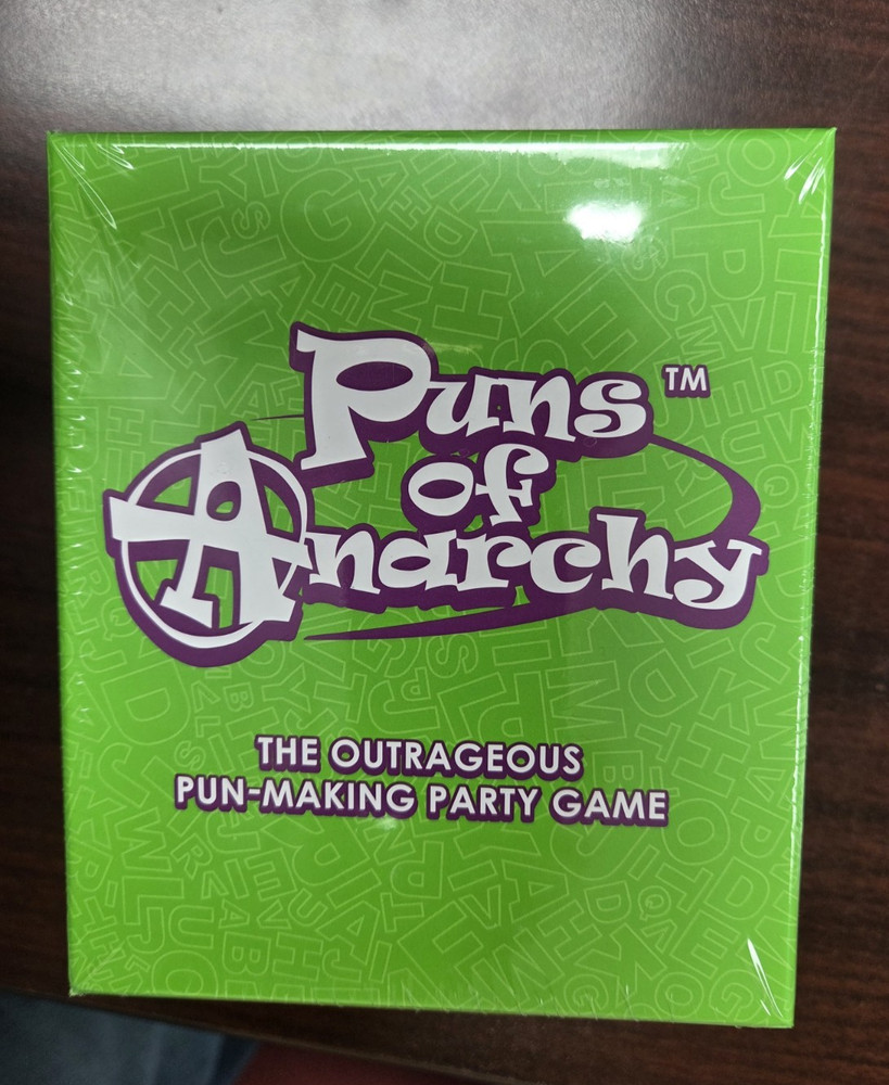 Puns of Anarchy “The Outrageous Pun Making Party Game” 3+ Players Ages 15+