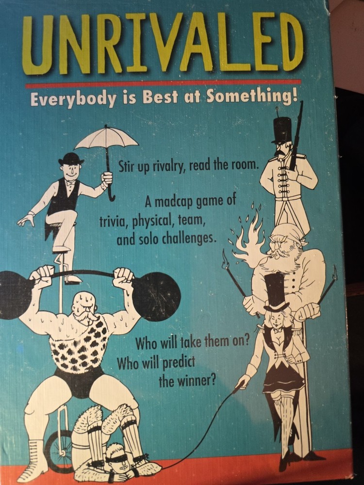 Unrivaled Party Game Everybody is Best At Something New Sealed 2018 Lark Clam