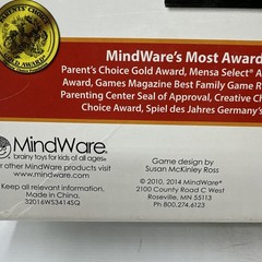 QWIRKLE – Mix, Match, Score and Wiin! 2-4 players, ages 6 and up. Complete 2010