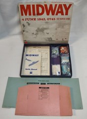 Avalon Hill Military Board Games Vintage Lot Of 3+ MIDWAY, JUTLAND, & More