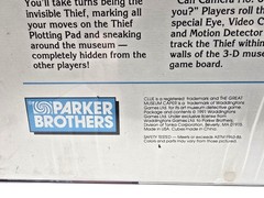 Parker Brothers Clue The Great Museum Caper Board Game 1991 NEW Sealed EXCELLENT