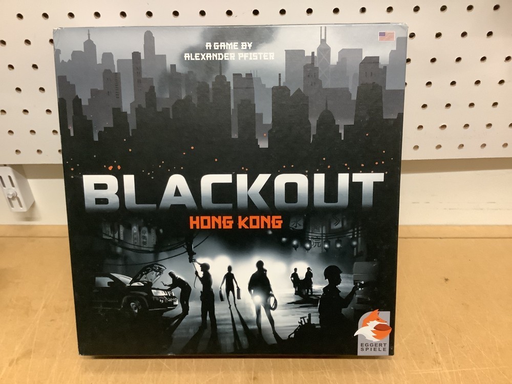 Blackout: Hong Kong Board Game Eggertspiele Strategy Eurogame – used complete
