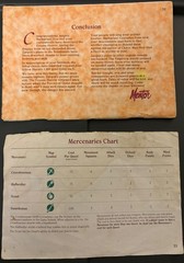 RARE! 1992 Milton Bradley Hero Quest Barbarian Quest Pack, Near complete